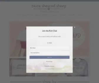 Twiceshearedsheep.com(Twice Sheared Sheep) Screenshot