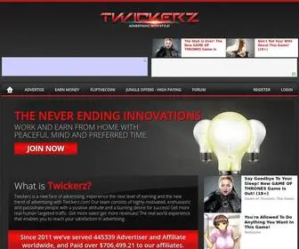 Twickerz.com(Advertising With Style) Screenshot