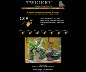 Twigery.com(Michael Merritt Floral Art) Screenshot