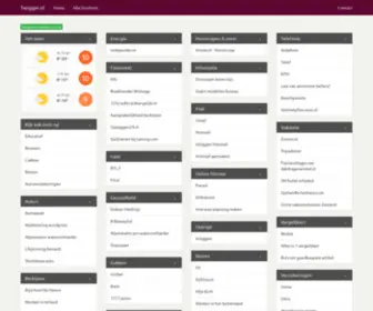 Twigger.nl(Startpagina overzicht) Screenshot