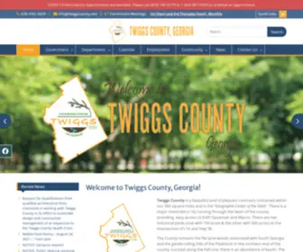 Twiggscounty.us(Geographic Center of Georgia) Screenshot