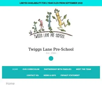 Twiggslanepreschool.com(Twiggs Lane Pre) Screenshot