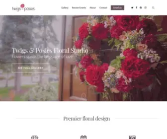 Twigsandposies.com(Twigs & Posies) Screenshot