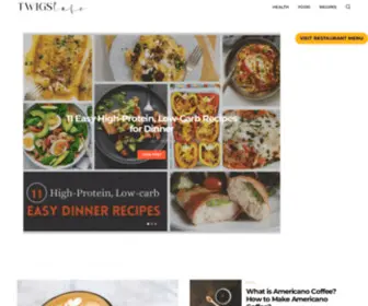 Twigscafe.com(Twigs Cafe) Screenshot