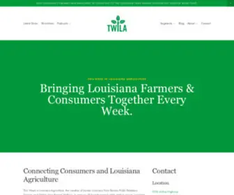 Twilatv.org(This Week in Louisiana Agriculture) Screenshot