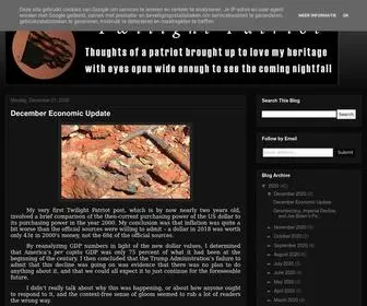 Twilightpatriot.com(Twilight Patriot) Screenshot
