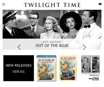 Twilighttimemovies.com(Twilight Time Movies Store) Screenshot