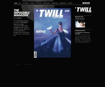 Twill.info(The impossible magazine) Screenshot