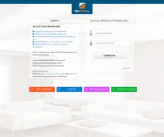 Twimmo.net(Logiciel de transaction immobilière) Screenshot