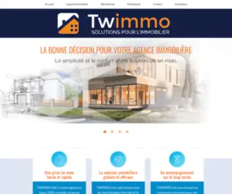 Twimmopro.com(Logiciel transaction immobilière) Screenshot