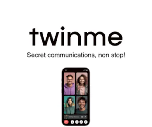 Twin.life(Twinme est la première appli de messagerie instantanée sécurisée en peer) Screenshot