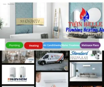 Twinbelle.com(Twin Belle Plumbing) Screenshot