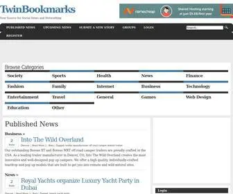 Twinbookmarks.com(News) Screenshot