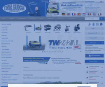 Twinbusch.de(Twin Busch GmbH GARAGE EQUIPMENT) Screenshot