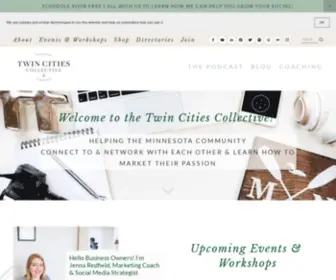 Twincitiescollective.com(Twin Cities Collective for Bloggers) Screenshot