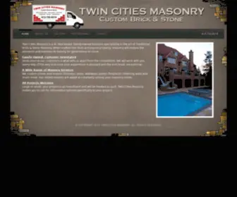 Twincitiesmasonry.com(Twin Cities Masonry) Screenshot