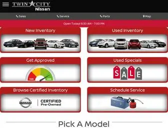 Twincityclassicnissan.com(Serving Port Arthur) Screenshot