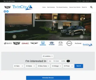 Twincitydealerships.com Screenshot