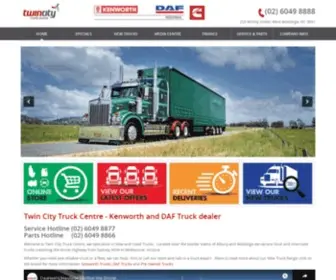 Twincitytruckcentre.com.au(Twin City Truck Centre) Screenshot