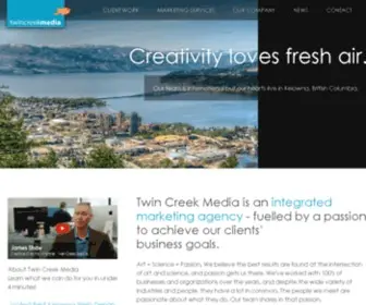 Twincreekmedia.com(Kelowna Marketing Agency Twin Creek Media) Screenshot