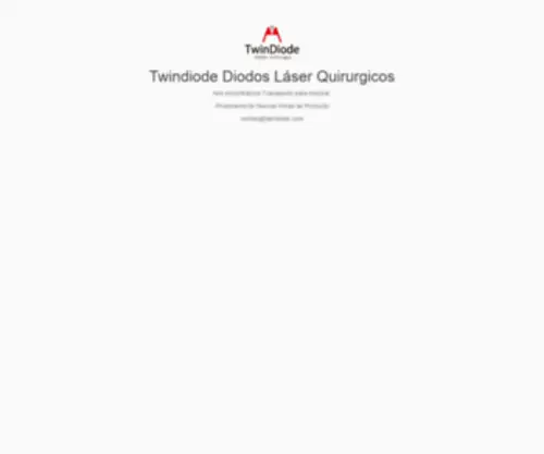 Twindiode.com(Forsale Lander) Screenshot
