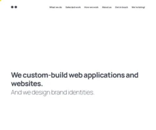 Twindots.com(Web & graphic design) Screenshot