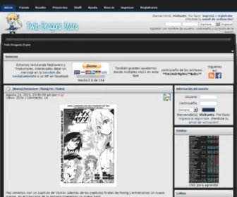 Twindragons-Scans.com(Twin-Dragons Scans) Screenshot