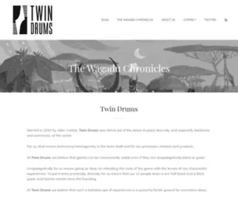 Twindrums.com(Twin Drums) Screenshot