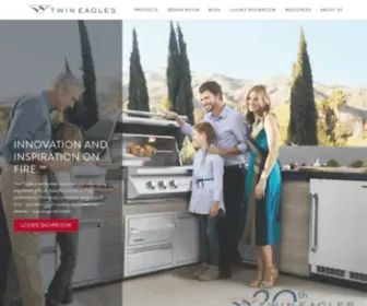 Twineaglesgrills.com(Twin Eagles Grills by Dometic) Screenshot