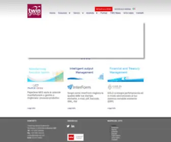 Twingroup.com(Erp solution provider) Screenshot