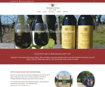 Twinhillwines.com(Twin Hill Wines) Screenshot