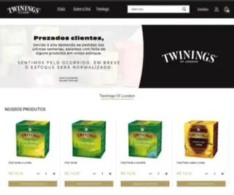 Twinings.com.br(Twinings Of London) Screenshot