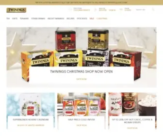 Twinings.com(Buy Twinings Tea) Screenshot