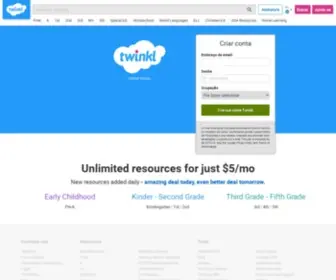 Twinkl.com.br(Twinkl brasil) Screenshot