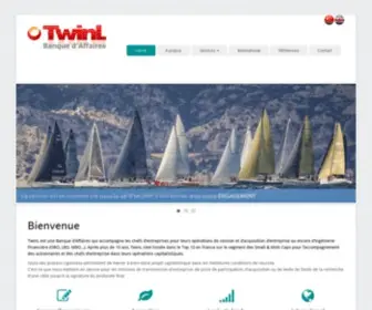 Twinl.com(Conseil en Cession & Acquisitions d'entreprises) Screenshot