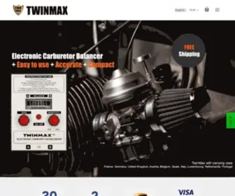 Twinmax.fr(TwinMax I Dépressiomètre électronique I Synchronisation carbus) Screenshot