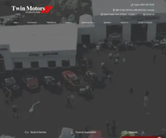 Twinmotorsflinflon.ca(Twin Motors Flin Flon) Screenshot