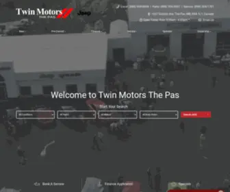 Twinmotorsthepas.ca(Twin Motors The Pas) Screenshot