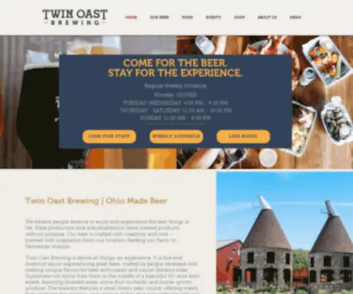 Twinoast.com(Twin Oast Brewing) Screenshot