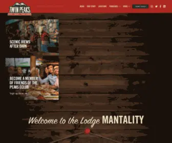 Twinpeaksrestaurant.com(Twin Peaks) Screenshot