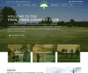 Twinpinesclub.com(Private Golf Course) Screenshot