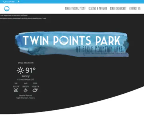 Twinpointspark.com(Twin Points Park) Screenshot