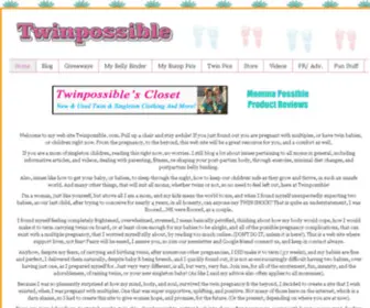 Twinpossible.com(Contact Support) Screenshot