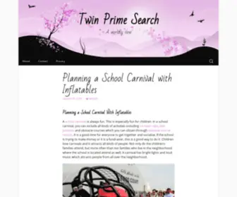 Twinprimesearch.org(Twin Prime Search) Screenshot