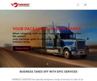 Twinrestcourierexpress.com(Twinrest Courier Express) Screenshot