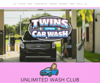 Twinscarwash.com(Twinscarwash) Screenshot