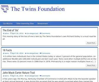 Twinsfoundation.com(Twinsfoundation) Screenshot