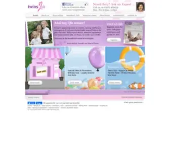 Twinsuk.co.uk(Dedicated to helping families with disabled children) Screenshot