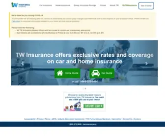 Twinsurance.ca(Car and Home Insurance) Screenshot