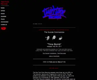 Twintone.com(The Twin/Tone Records) Screenshot